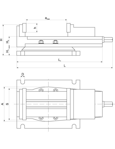 Menghina Cormak QB320 cu baza rotativa pentru precizie