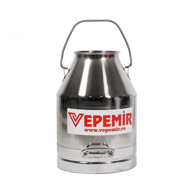 Bidon VEPEMIR inox 20L cu manere laterale