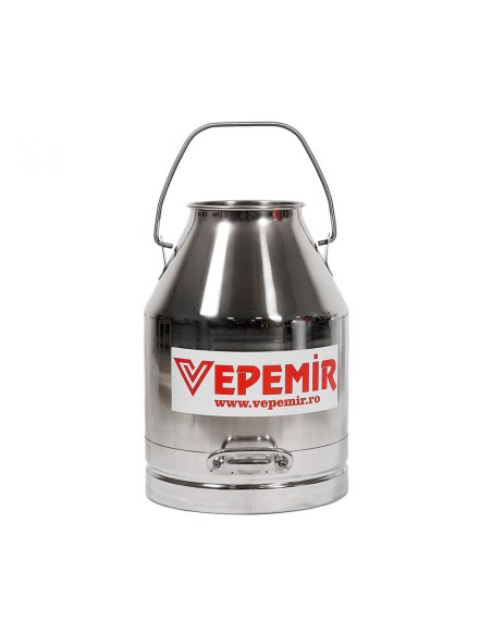 Bidon VEPEMIR inox 20L cu manere laterale