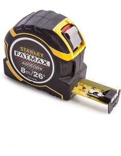 Ruleta Stanley FatMax 8m, rezistenta si precizie