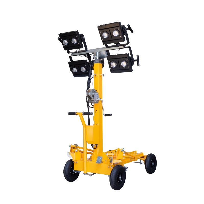 Stager YL250-4 turn de iluminat 4x250W, LED, telescopic, 4.5m STAGER - 1