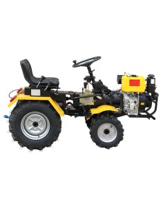 ProGARDEN Campo T12618 Minitractor 4x4 diesel, tractiune superioara 2