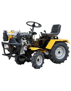 ProGARDEN Campo T12618 Minitractor 4x4 diesel, tractiune superioara