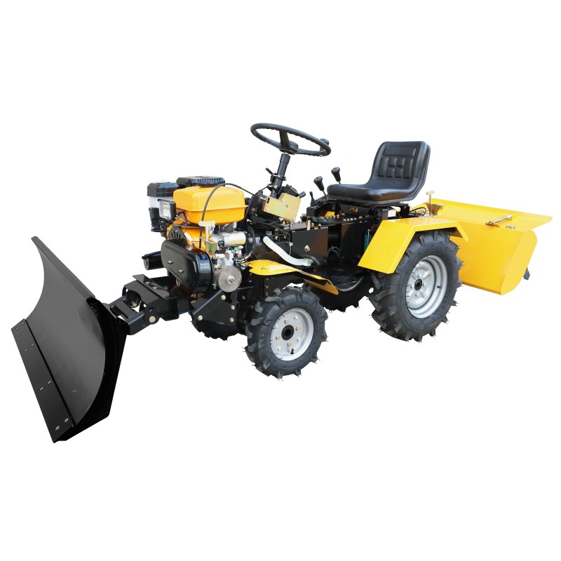 Minitractor ProGARDEN Campo T18609, eficienta agricola