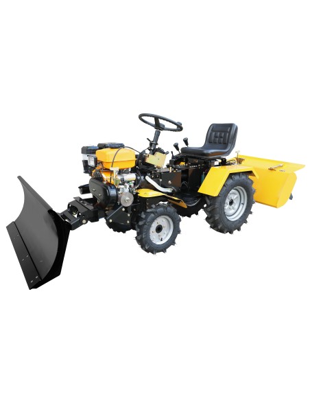 Minitractor ProGARDEN Campo T18609, eficienta agricola