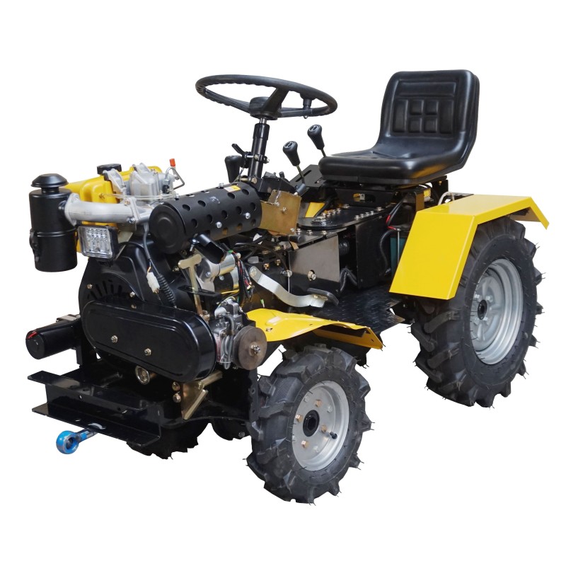 Minitractor ProGARDEN Campo T12609 4x4 diesel 12CP