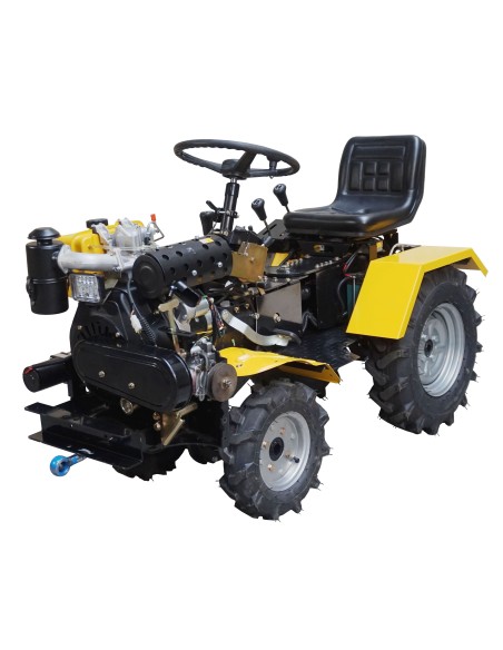 Minitractor ProGARDEN Campo T12609 4x4 diesel 12CP