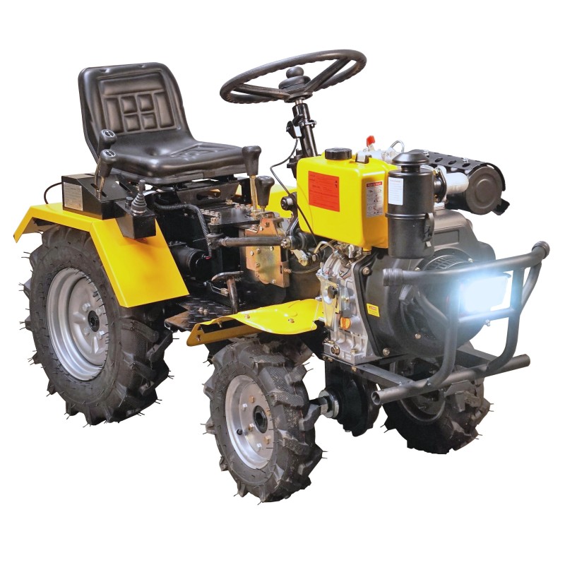 Minitractor ProGARDEN Campo T12609 4x4 diesel 12CP