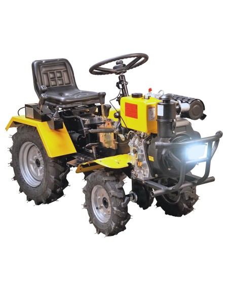 Minitractor ProGARDEN Campo T12609 4x4 diesel 12CP