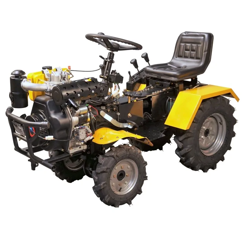 ProGARDEN Campo T12609 Minitractor 4x4, 12CP, diesel, ridicare hidraulica fata-spate PROGARDEN - 6