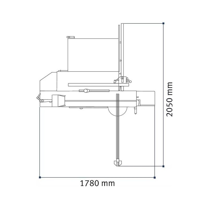 Ferastrau circular MINIMAX SC 2 C pentru taieri precise