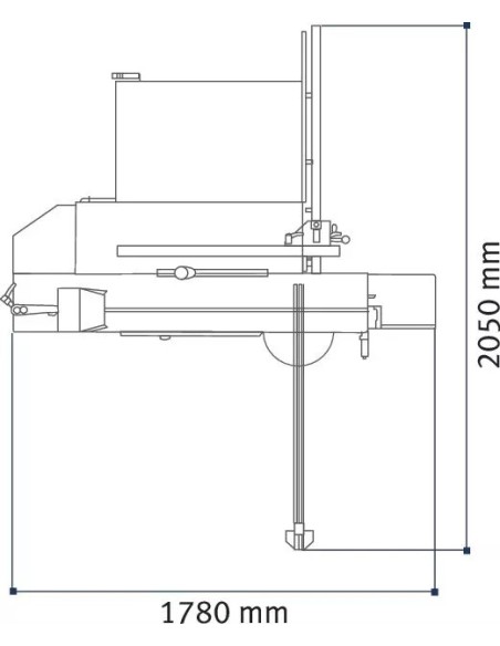 Ferastrau circular MINIMAX SC 2 C pentru taieri precise