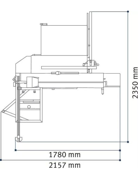 Ferastrau circular MINIMAX SC 2 C pentru taiere precisa