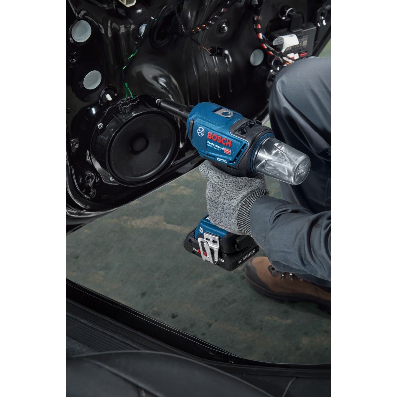 Nituitor versatil Bosch GRG 18V-16 C pentru nituire precisa