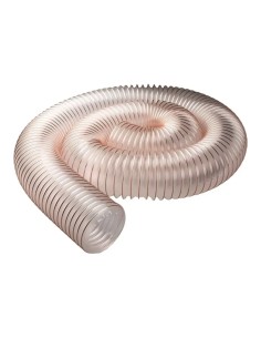 Furtun PU 60 mm antistatic cu spirala otel