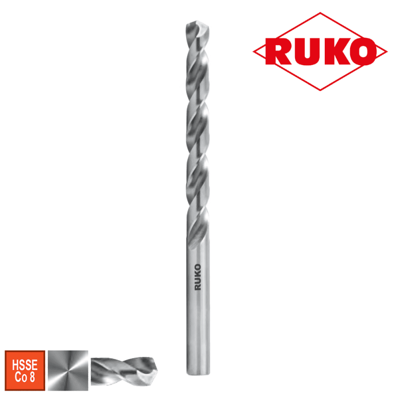 Burghiu elicoidal 4mm RUKO, performant si durabil