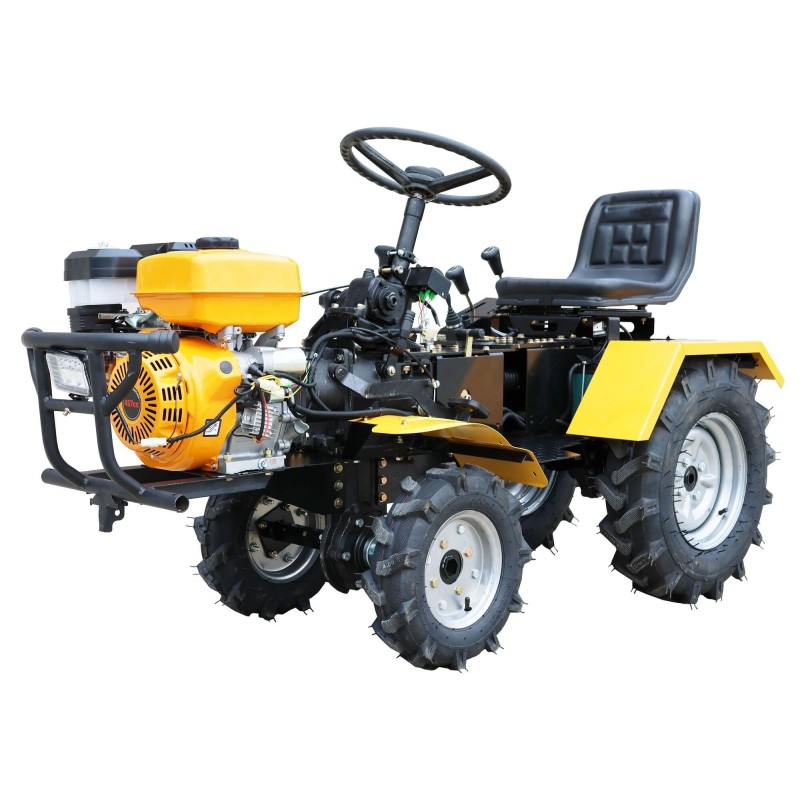 Minitractor 4x4 ProGARDEN, 18CP, benzina