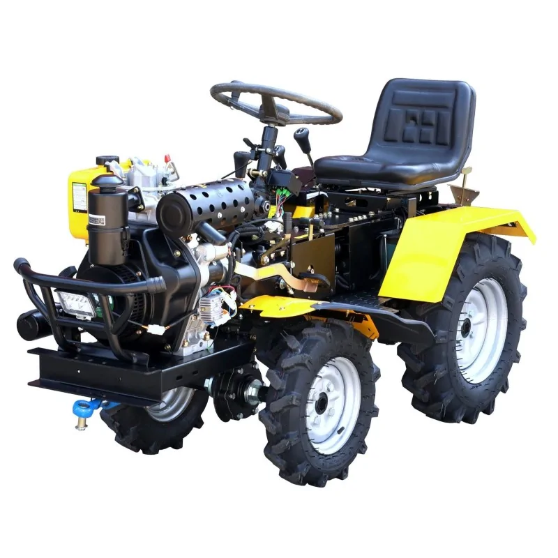 Minitractor 4x4, 12CP, diesel, hidraulica fata-spate Campo T12M PROGARDEN - 1