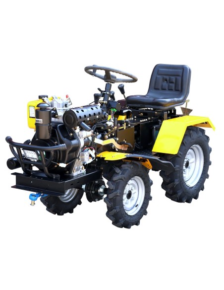 Minitractor Campo T12 4x4, ideal pentru lucrari agricole