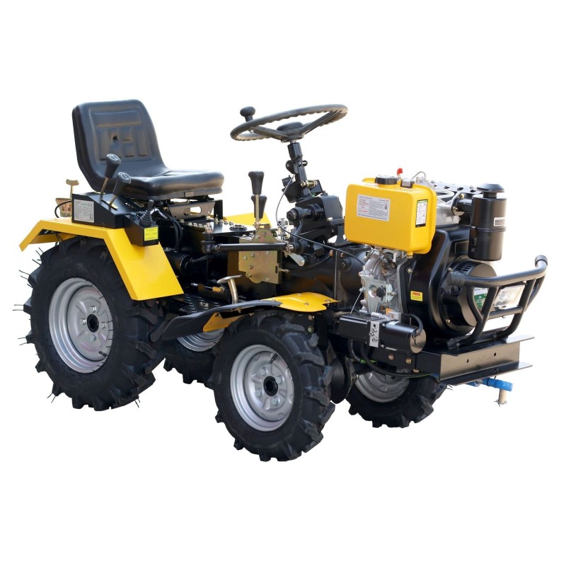 Minitractor Campo T12 4x4, ideal pentru lucrari agricole