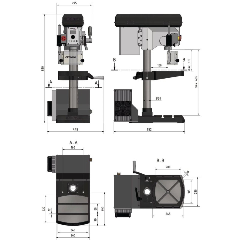 Masina de gaurit OPTIdrill DH 18V, precizie si eficienta