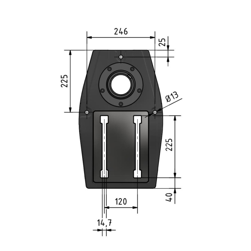 Masina de gaurit OPTIdrill DP 26-T pentru precizie industriala