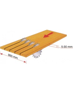 Ferastrau multilama Winter MBS 930, ideal pentru cherestea 2