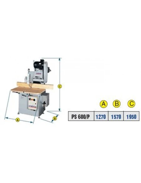 Ferastrau circular retezat PS 600/ P, taiere precisa