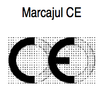 Marcajul CE - Produsul respecta legislatia UE